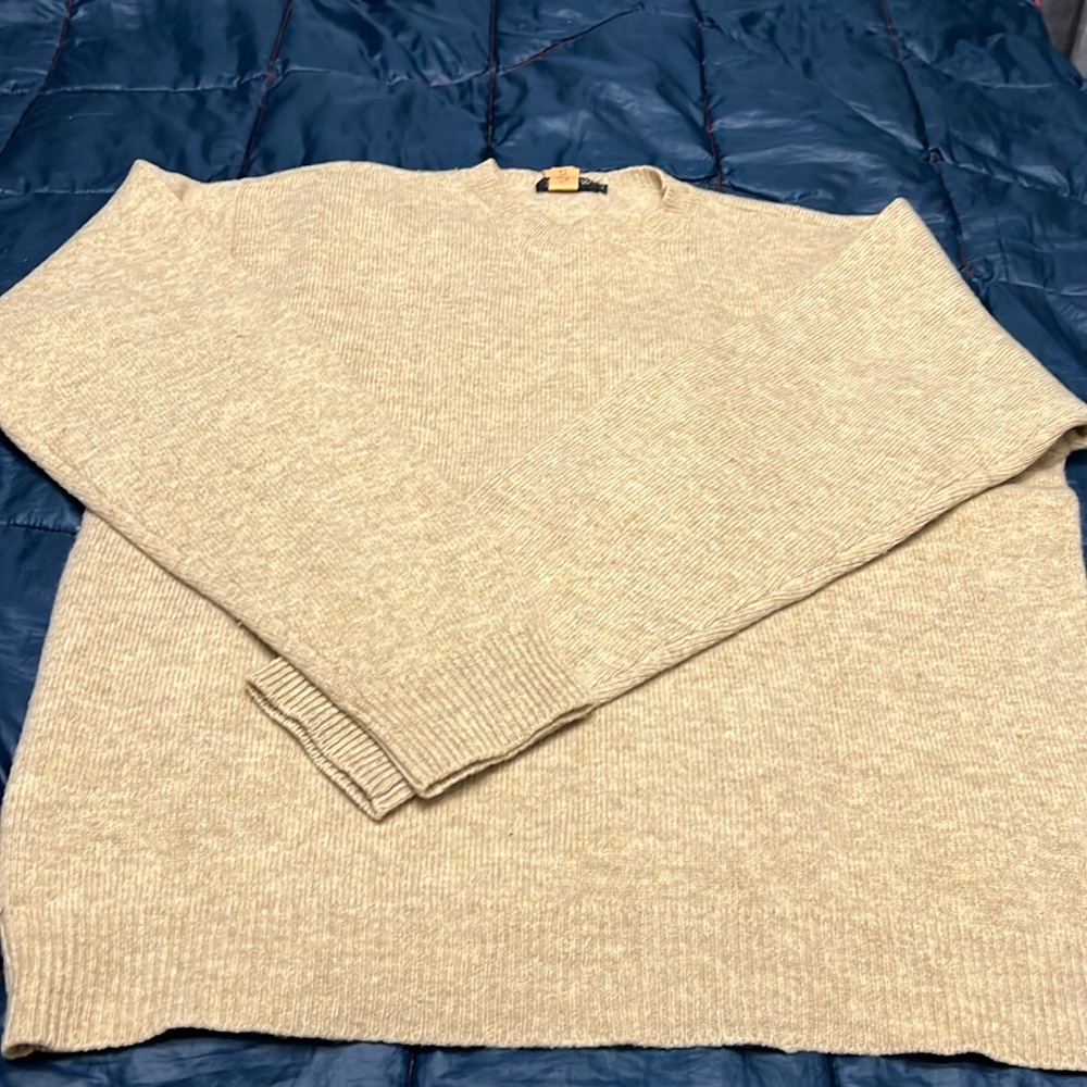 Men’s J Crew 100 wool large sweater